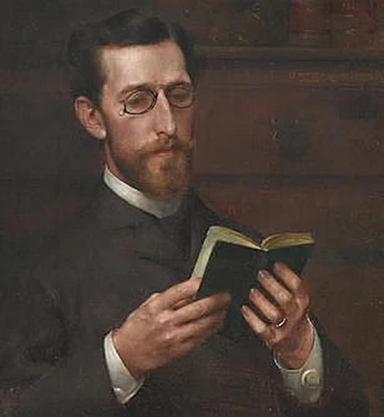 Ritratto di uomo che legge